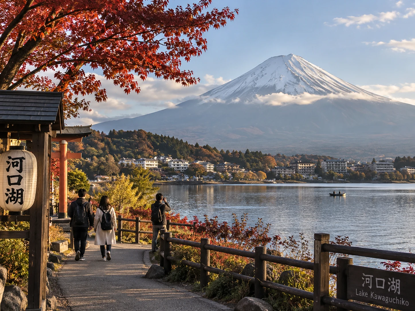 日本城市与自然风景
